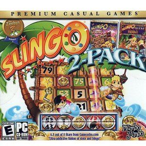 Slingo 2-Pack (PC-CD, 2010) for Windows 2000/XP/Vista/7/8 - NEW in Jewel Case